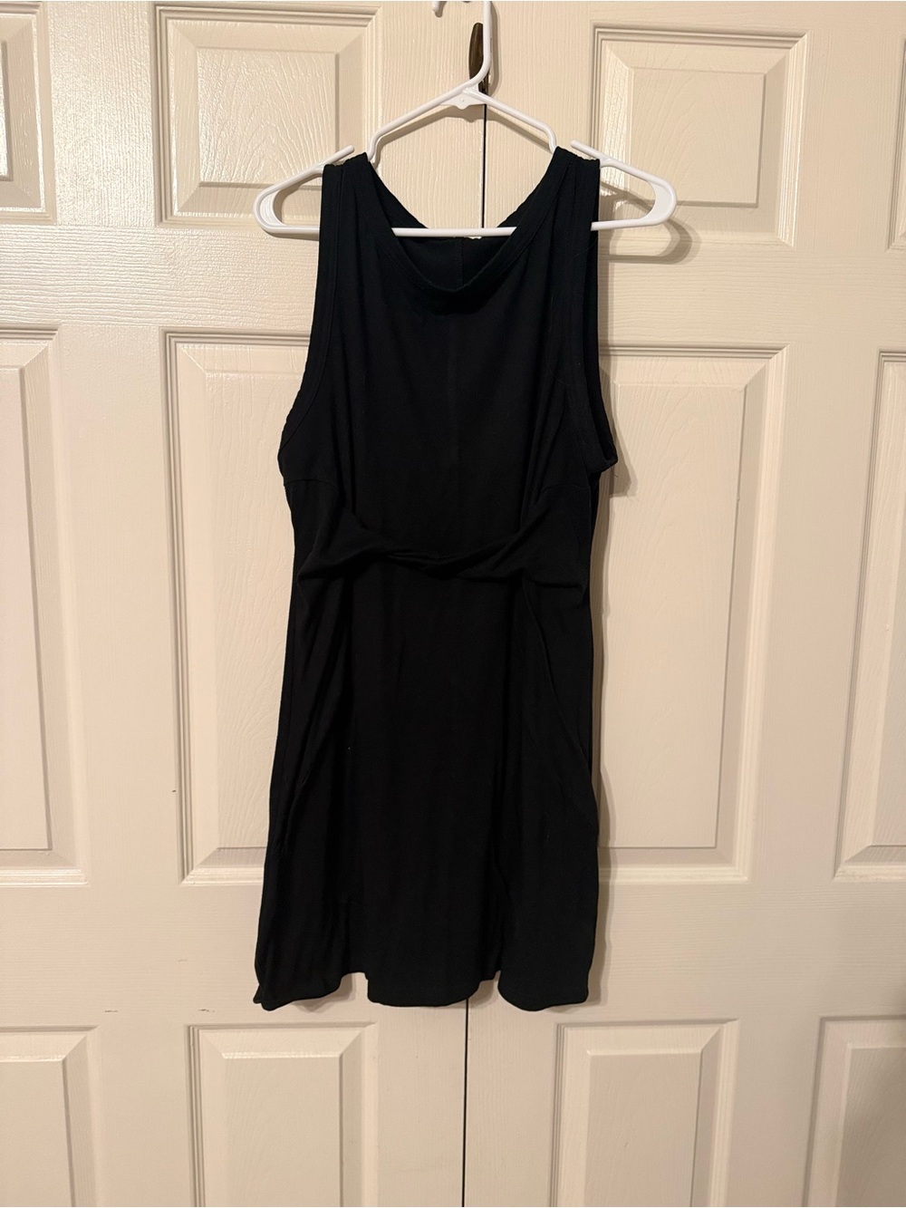 Classic Black Sleeveless Women’s Dress - Picture 1 of 3